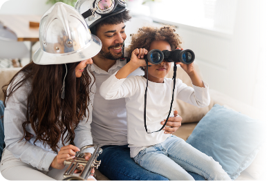 Happy Family at Home - Dallas Plumbing & Air Conditioning